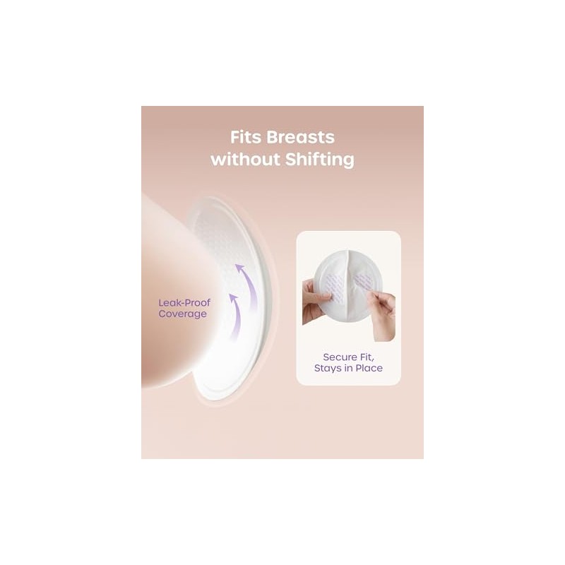 Nuliie - almohadillas para orejas desechables de lactancia superabsorbentes y