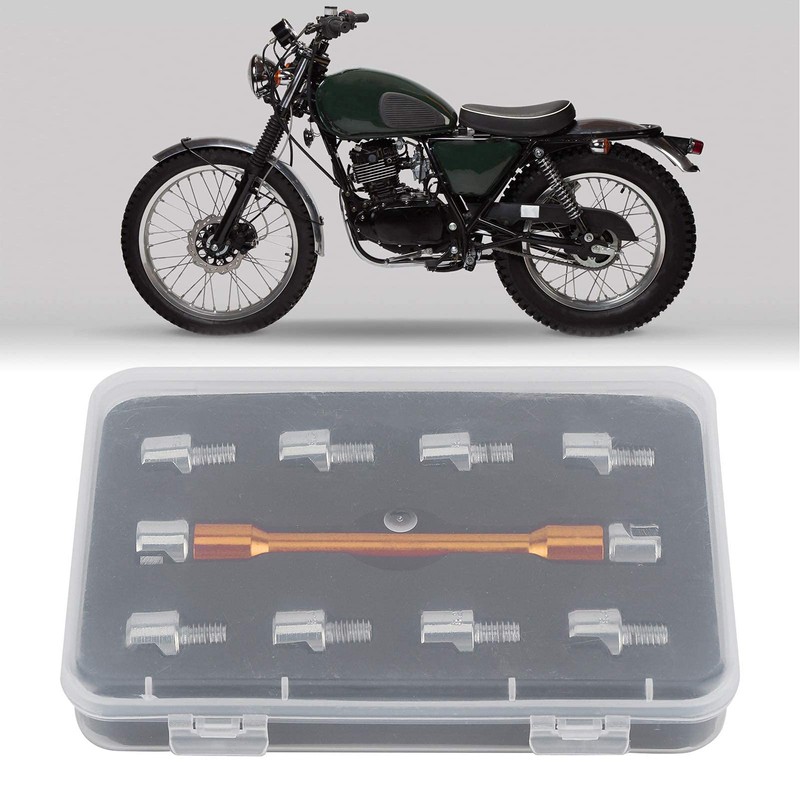 Llave de radios de motocicleta, Juego de llaves CNC de