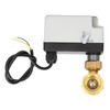 Motorized Ball Valve Electrical 2 Way Normally Closed Manual Automatic