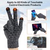 USB Heated Gloves, Double-Sided Heating Winter Thermal Gloves for Men