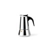Leopold Vienna Espresso Maker Trevi, 4 Cups, Stainless Steel, Silver,