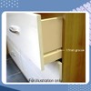 20 (10 Pairs) of Brown Plastic Drawer Runners with Screws