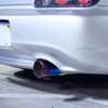 Exhaust Tip 3in Inlet 3.5in Outlet 6.4in Length Straight Edge