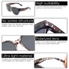 Face Shadow Women's Polarised Over Sunglasses for Glasses Wearers, UV