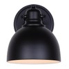 Canarm Polo 1-Light Vanity, Matte Black, 60W, 6.25" W x