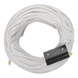 Sxkxm Pool Cover Rope 135 ft Automatic Pool Cover Rope Kit Replacement for Cocverstar Rope Compatible with Pool Cover Specialists 2017 and Up, and Any Systems That uses a 3 Hole Detachable Rope tab