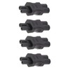 4PCS IEC320 C6 to IEC320 C7 Power Adapter Plug and