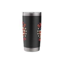 Dirt Bike Motorcross MX Rider Dad Pays Mom Prays Stainless Steel Insulated Tumbler