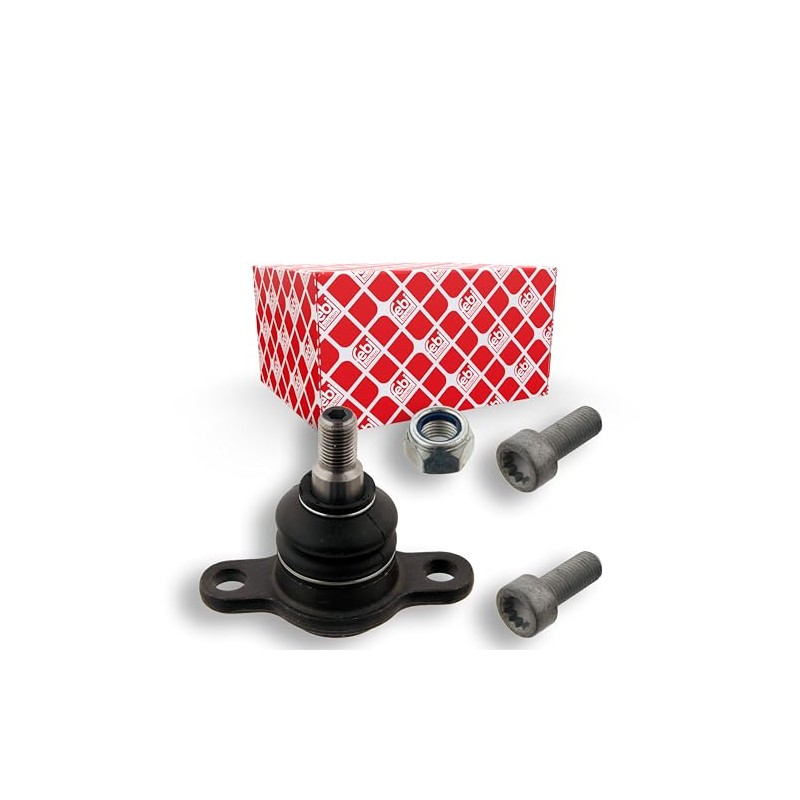 febi bilstein 30858 Ball Joint with locking nuts and screws,
