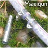 MSAEIQUN Stainless Steel 1/2" Barb Splicer Mender Round Union Coupler