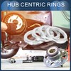Hub Centric Rings, 56.1mm ID to 73.1mm OD Vehicle Wheel