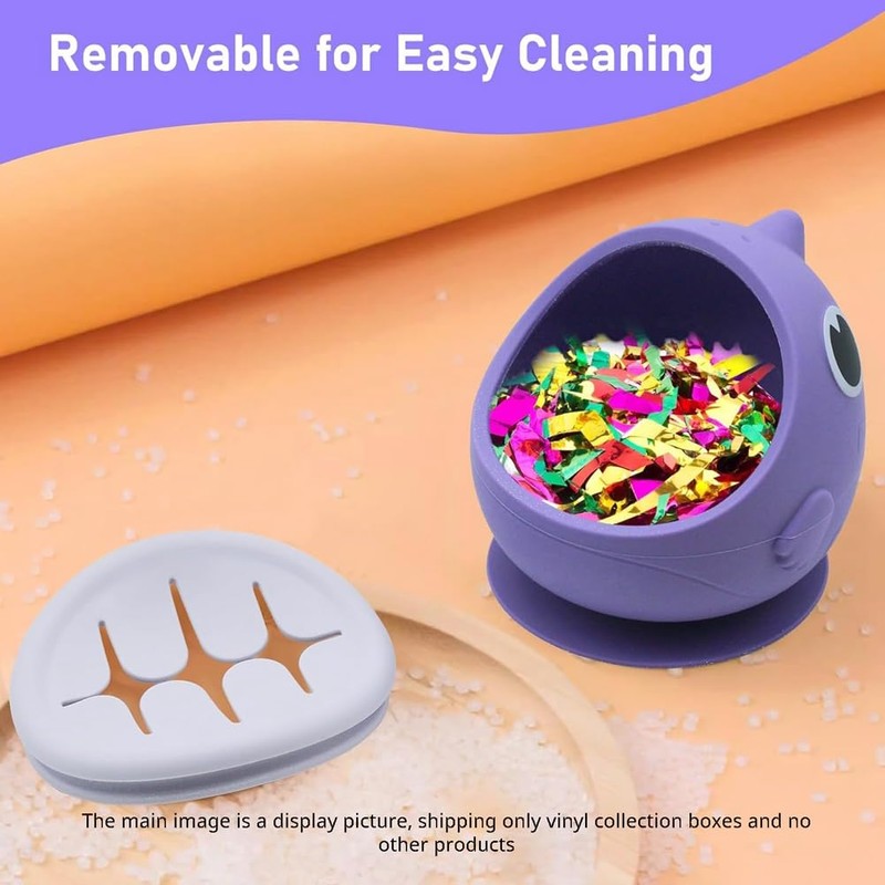 Detachable Large Capacity Suctioned Vinyl Weeding Scrap Collector,Weeding Vinyl Tool,Vinyl