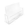 Clear-Ad Acrylic Landscape Brochure Display Stand 8.5" x 11" LHF-S240