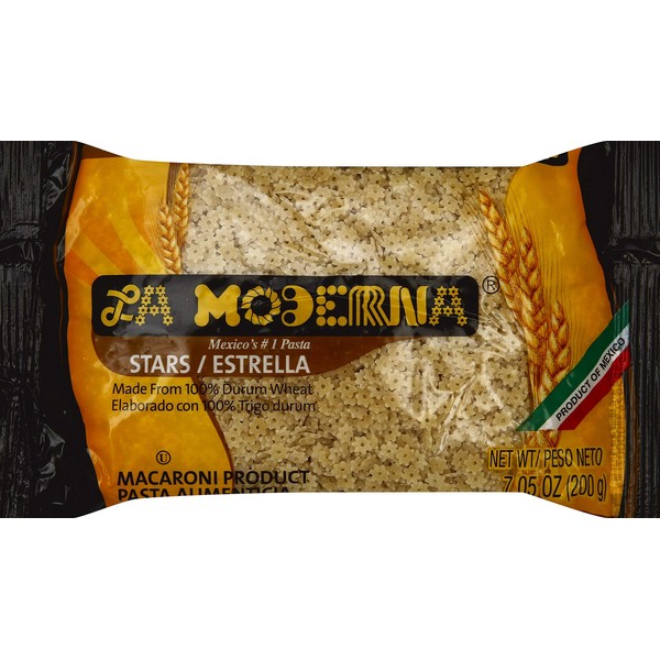 La Moderna Stars Pasta, 7-ounces (Pack of20)