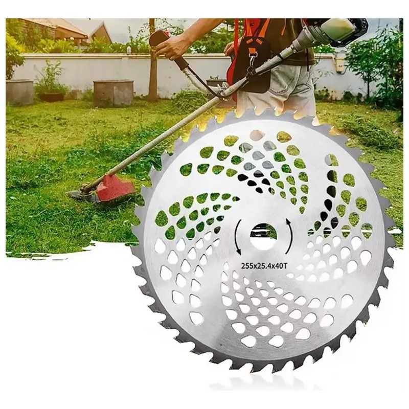 3 Pzs Disco Sierra Corte Para Desbrozadora 3t 40 Dientes