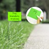 Zozen 100Pack Marking Flags Orange&Green&Blue Marker Flags for Lawn 15x4x5