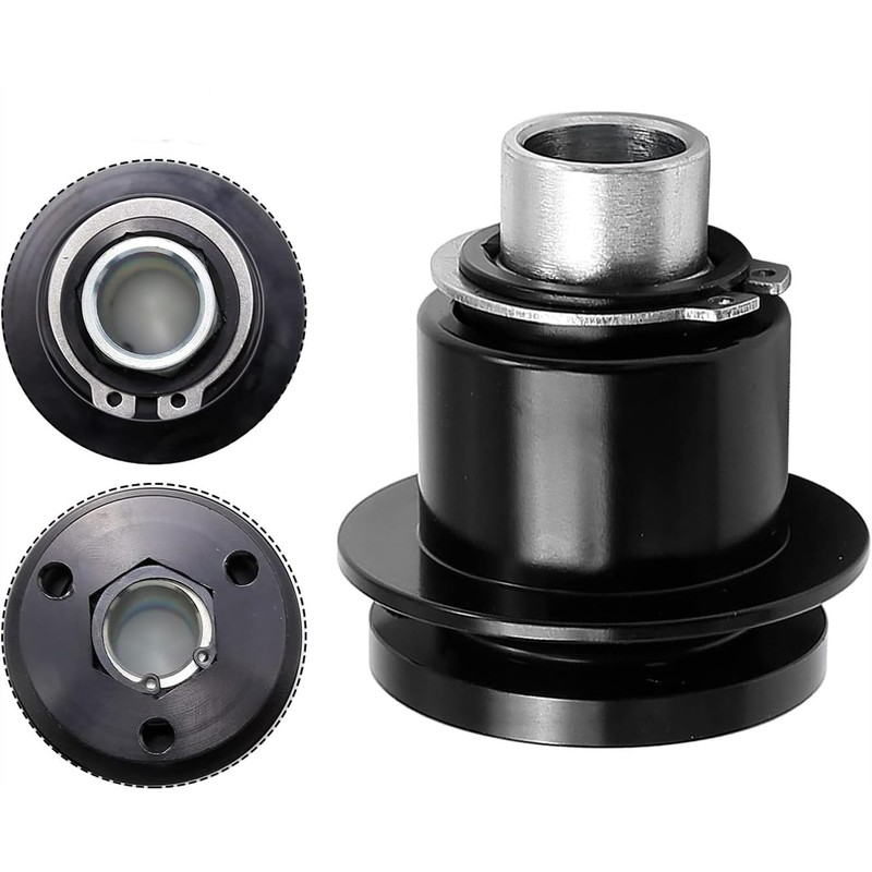 3 Hole Steering Wheel Quick Release Hub Adapter 360° Steering