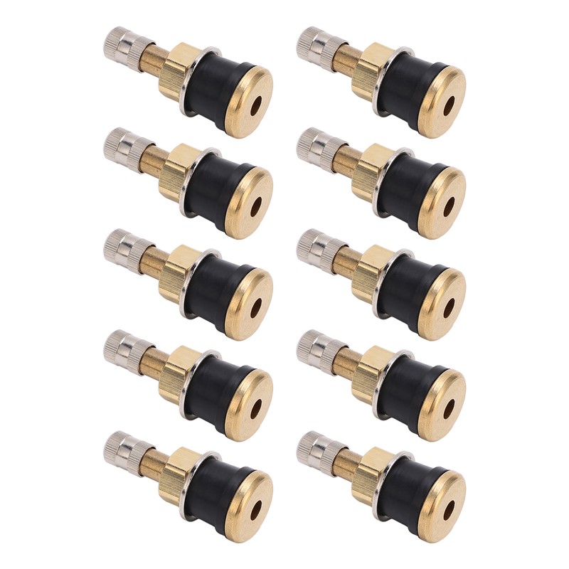 10 Pcs Brass Valve Stem TR501 High Strength Tubeless Truck