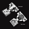 Redunest 1/2 Inch Overlay Soft Close Cabinet Hinges, 2 Pack