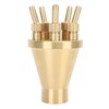 Copper Water Fountain Nozzle Direct Spraying Universal Adjust Pool Sprinkler