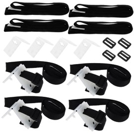 SUPVOX 1Set Solar Pool Cover Strap Attachment Kit Secure Solar Blanket Straps with Buckles for Pool Easy Installation Protects Your Pool Investment