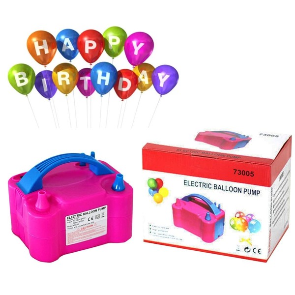 Ori Portable Dual Nozzle Electric Balloon Pump. Made From Heavy