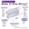8" Wide 2-Way Make It Rite Mirror for Face Down