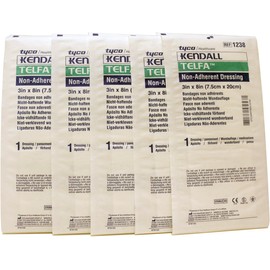 Telfa 1238 Non Adherent Dressing 3" x 8" (Pack of 5 Dressings)