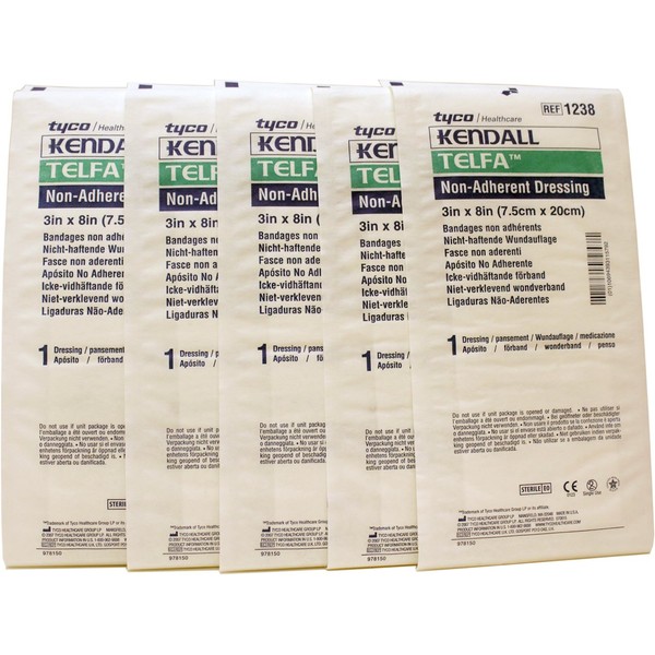 Telfa 1238 Non Adherent Dressing 3" x 8" (Pack of
