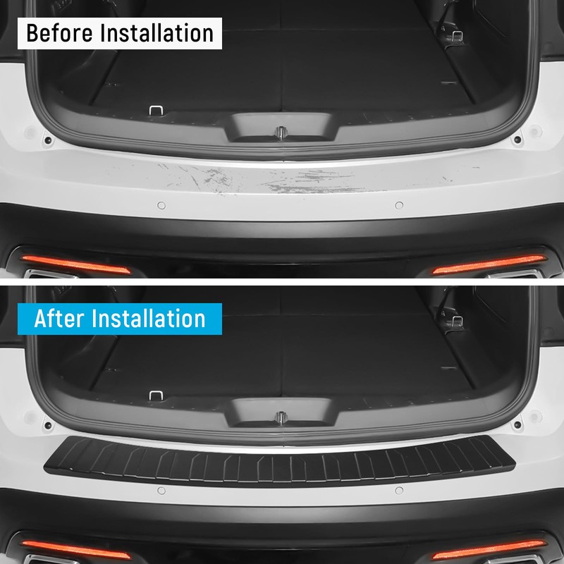 ZZEQYG Bumper Protector ABS Material for Ford Explorer 2011 2012