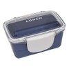 Time for Lunch 73617 Dome 2-Tier Lunch 20.1 fl oz