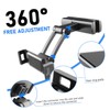 Mipcase Car Tablet Holder Rotatable Headrest Mount for Backseat Phone