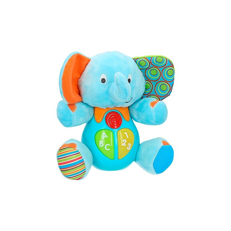 winfun 85178 Plush Toy Elephant for Babies with Speaking and