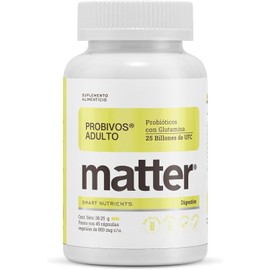You Matter Smart Nutrients - Probivos Adulto Probiotics with Glutamine - 25 Billion CFU - 45 Vegan Capsules