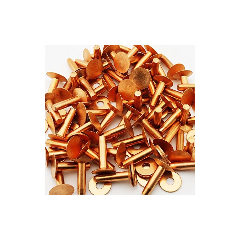 C.S. Osborne Copper Rivets #1700 Size 9, 1 Lb Box,