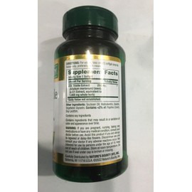 Nature's Bounty Milk Thistle 1000mg Softgels 50 ea (Pack of 6)