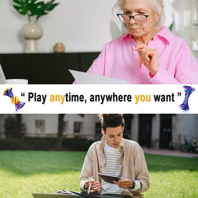 Lotsdonxia 3D Printed Spiral Ball Fidget Toy – Cool Office