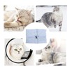 Cat Cone Collar Soft Adjustable Prevents Bite Lick Safety Cold