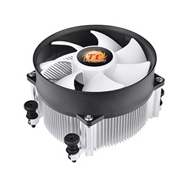 Thermaltake - Enfriador de CPU de 95 W Gravedad A2 para computadora, 92 mm, 4 Pines, PWM, 1200~3500 RPM, Ventilador de refrigeración de CPU de extrusión de Aluminio para AMD AM5 AM4 CL-P078-AL09WT-A