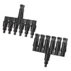 M METERXITY 1-Pair Solar Panel Connector 6 to 1 t