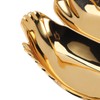 Double Fruit Plate Zinc Alloy Dual Fruit Tray Decorative Fruit