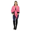 Belle Donne Women's Paisley Pashmina Shawl Wrap Scarf - Pink