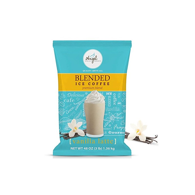 Angel Specialty Products Vanilla Latte | Blended Ice Coffee |