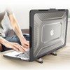 KEROM Heavy Duty Rugged Case for MacBook Pro 16 Inch