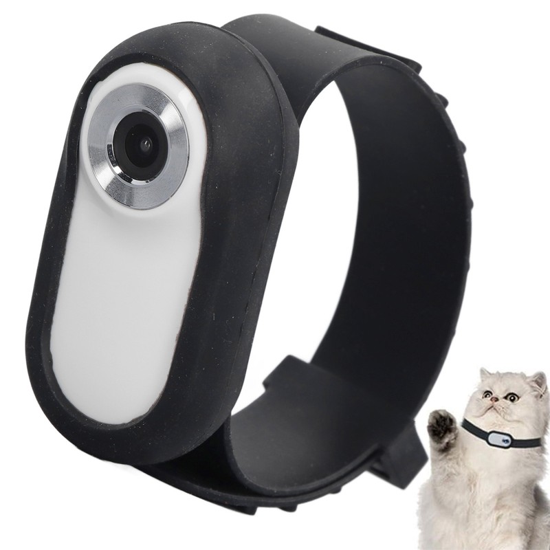 Pet Collar Camera Full HD 90 Degree Wide Angle Small
