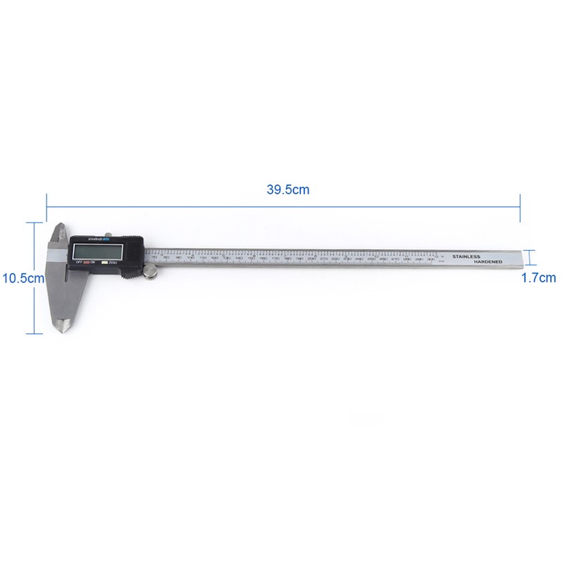 300mm messschieber LCD Digital Electronic Steel Vernier Caliper Gauge Micrometer