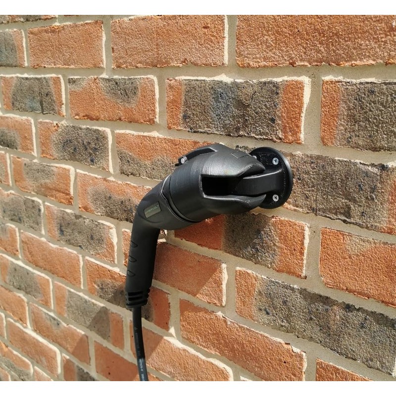 Chikki Things Ltd Side ways mounting option, Ev Charger Holder