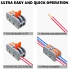 One Touch Connector, CESFONJER SPL-2M Wire Connector, Cable Connector Terminal