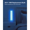 2G11 18W Bug Zapper Replacement Bulb, H-Shaped Replacement Light Bulb