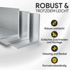 Aluminium Angle Profile, 30 x 15 x 2 mm, 2